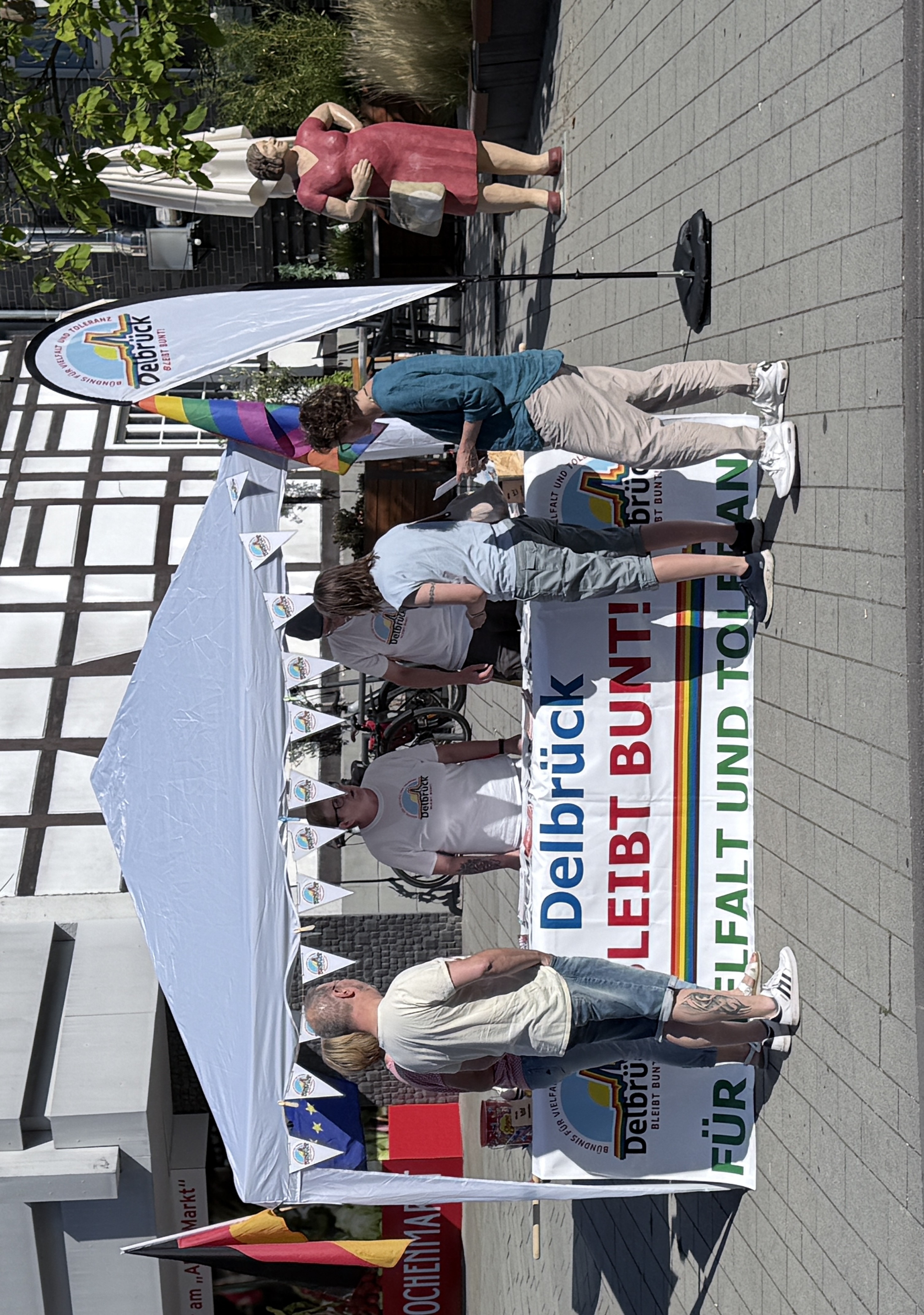 Infostand am Alten Markt August 2026